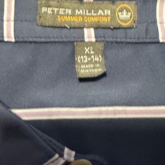 Peter Millar Women’s Golf Polo Size XL 13-14 EUC - Picture 3 of 7